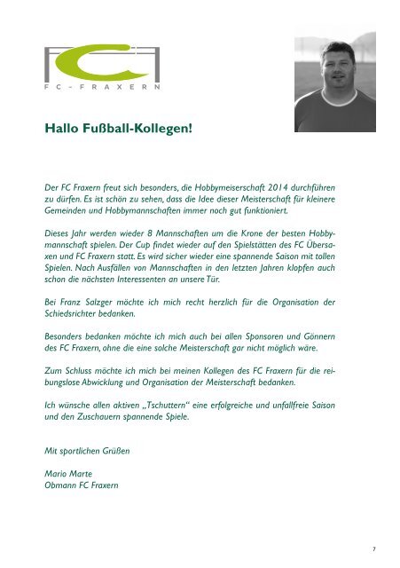 31. Hobby Fußballmeisterschaft 2014