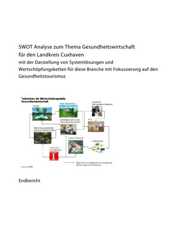 SWOT Analyse zum Thema Gesundheitswirtschaft ... - Cuxland Vital