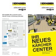 KÄRCHER Center KÄRCHER Center IHR NEUES KÄRCHER ...