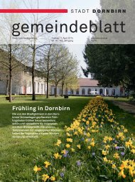 Dornbirner Gemeindeblatt KW 15 vom 11.04.2014