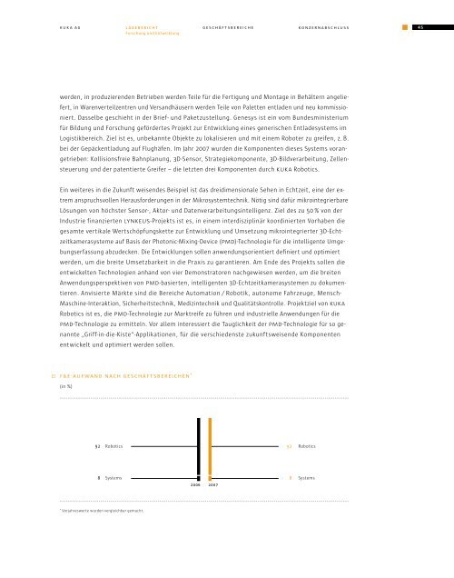 GeschÃ¤ftsbericht 2007 - KUKA Aktiengesellschaft