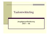 Taalontwikkeling - KU Leuven