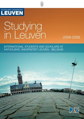 INTERNATIONAL STUDENTS AND SCHOLARS AT ... - KU Leuven