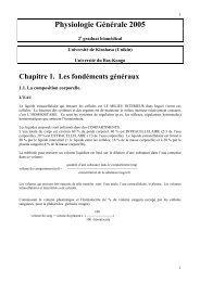 Physiologie GÃ©nÃ©rale 2005 - KU Leuven