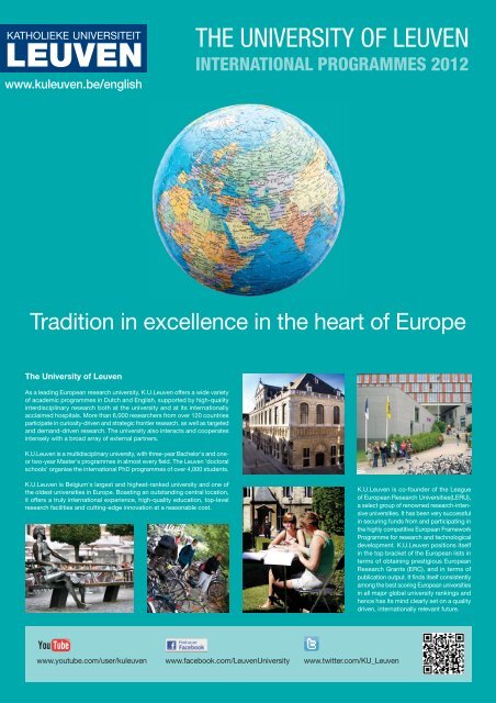 International Programmes - KU Leuven