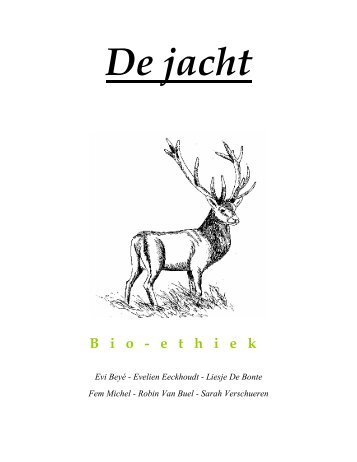 Geschiedenis van de jacht - KU Leuven