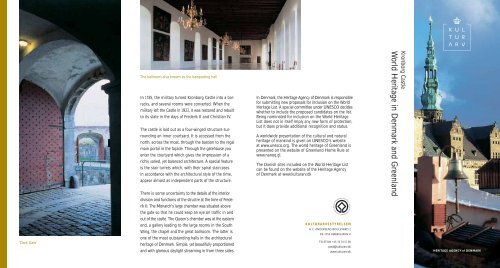 Download pamphlet about Kronborg Castle