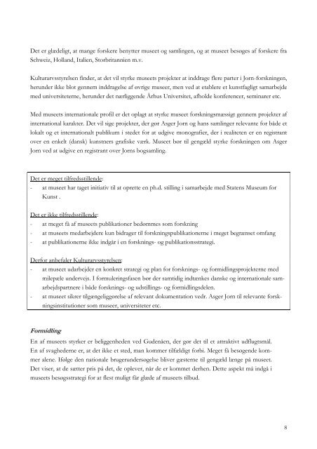 RAPPORT - MUSEUM JORN - 31.5. - FINAL