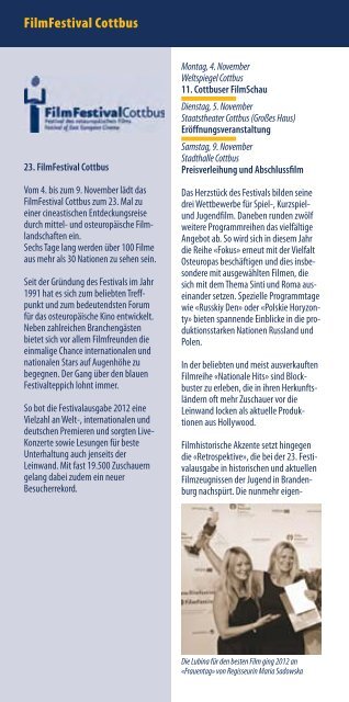 Download BroschÃ¼re 2013 ( PDF, 4,4 MB) - Kulturfeste im Land ...