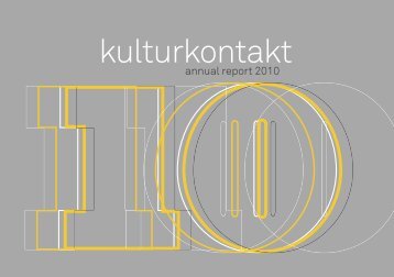 annual report 2010 - KulturKontakt Austria