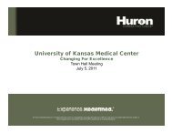 Changing for Excellence - University of Kansas Medical Center