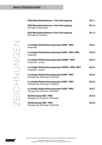 ZEICHNUNGEN - Kunex