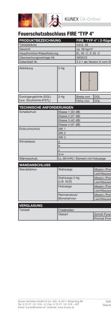 KUNEX ÜA-Ordner