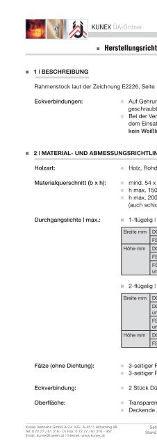 KUNEX ÜA-Ordner