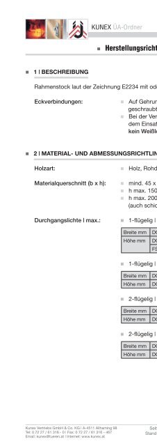 KUNEX ÜA-Ordner