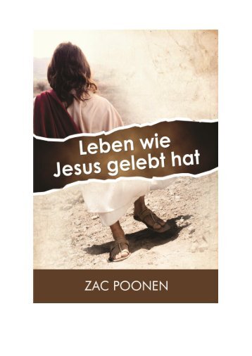 Leben wie Jesus gelebt hat - Zac Poonen