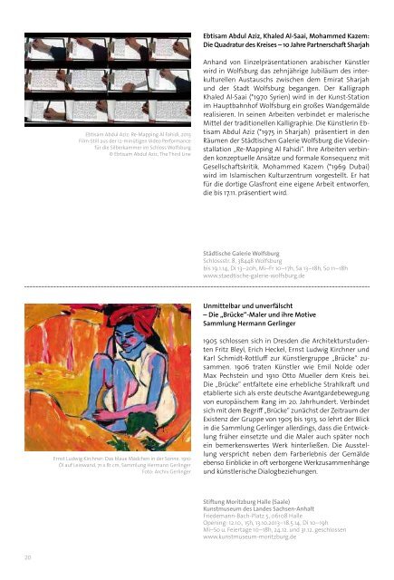 Innenwelten Anton Graffs - KUNST Magazin