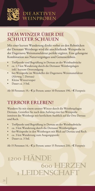 Download Weinproben - Flyer - Dagernova