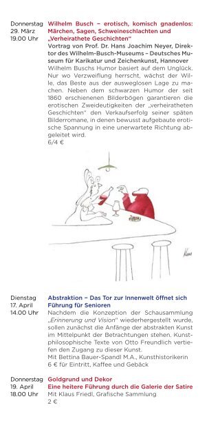 ZEICHNER UNd CARTOONIST Die Werkschau - Kunstforum Ostdeutsche ...