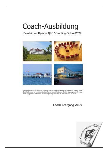 Coaching-Ausbildung 2009 - DAGH