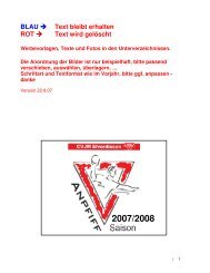 BLAU → Text bleibt erhalten ROT → Text wird ... - CVJM Elverdissen