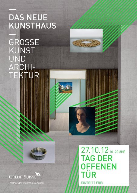 Detailprogramm (pdf) - Kunsthaus ZÃ¼rich