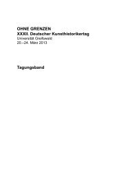 Tagungsband - Verband Deutscher Kunsthistoriker eV