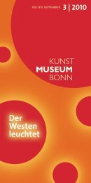3 | 2010 - Kunstmuseum Bonn