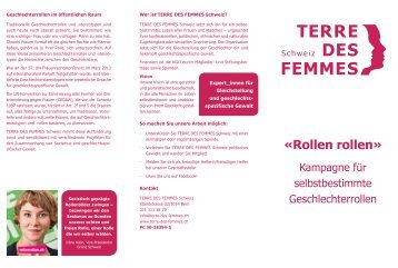 Download Flyer Rollen rollen Terre des Femmes (pdf)