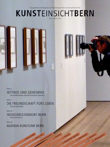 Download Magazin KunstEINSICHTBern No. 2(pdf) - Kunstmuseum ...