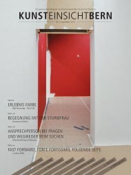 Download Magazin KunstEINSICHTBern No. 3(pdf) - Kunstmuseum ...