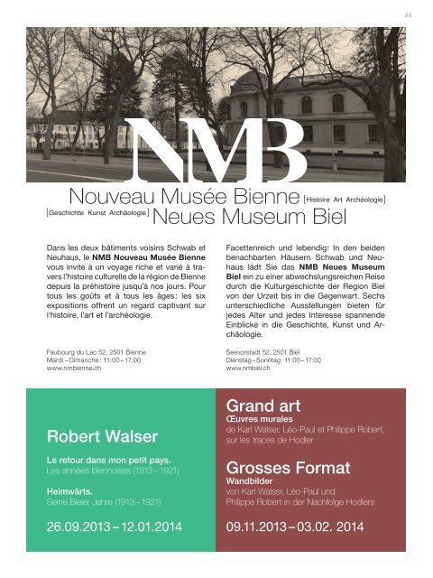 Download Magazin KunstEINSICHTBern No. 3(pdf) - Kunstmuseum ...