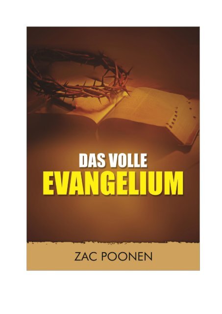 Das volle Evangelium - Zac Poonen