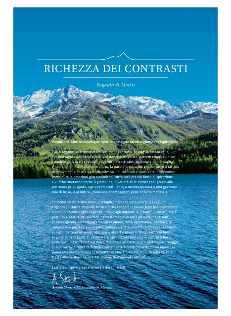 CHE MONTAGNE. CHE LAGHI. CHE LUCE! - Kunstwege