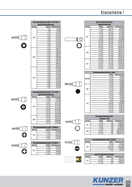 KUNZER_Werkzeugkatalog_2010-ohne Preise.indd