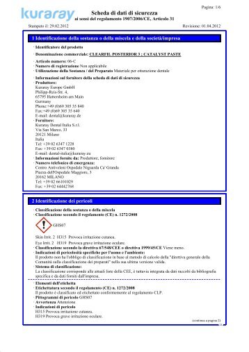 clearfil posterior 3 catalyst paste - Kuraray Dental