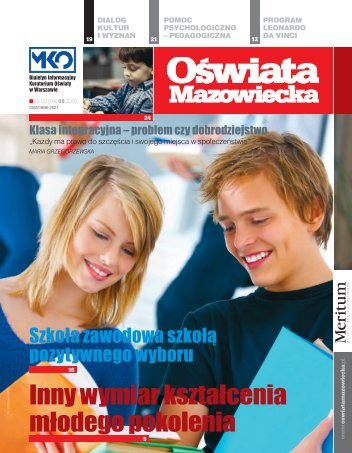 OÅwiata Mazowiecka nr 4 (sierpieÅ 2010 r) - Kuratorium OÅwiaty w ...