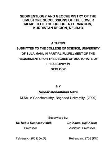 a conglomerte bed as a possible lower boundary - Professor Kamal ...