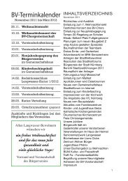 Kurier Nov.2011-Internet.indd - BÃ¼rgerverein, NÃ¼rnberg, Langwasser