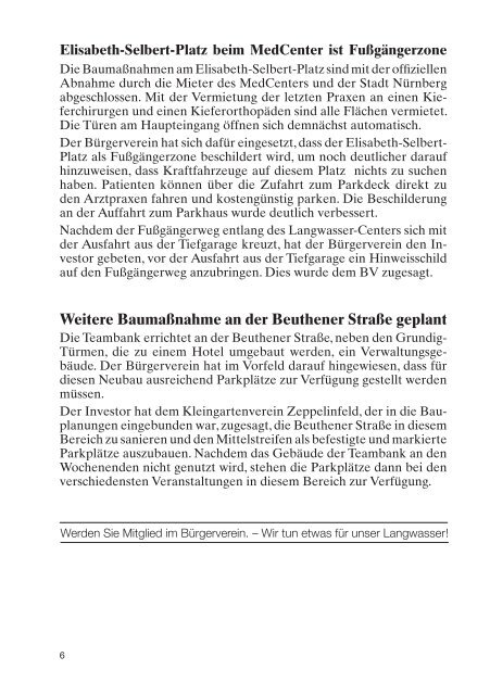 Kurier Nov.2011-Internet.indd - BÃ¼rgerverein, NÃ¼rnberg, Langwasser