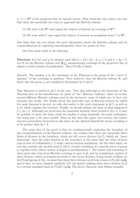 The Geometry of the Compactification of the Hurwitz Scheme