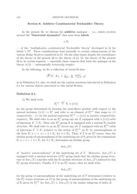 Inter-universal Teichmuller Theory I: Construction of Hodge Theaters
