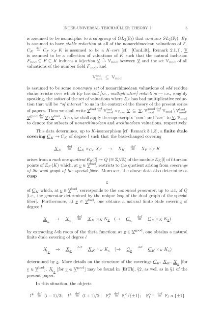 Inter-universal Teichmuller Theory I: Construction of Hodge Theaters