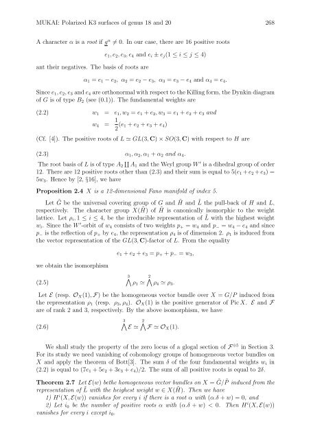 Polarized K3 surfaces of genus 18 and 20 - Research Institute for ...