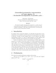 Generalized permutative representation of Cuntz algebra. II ...