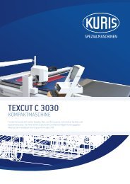 TexCuT C 3030 - Kuris Spezialmaschinen GmbH