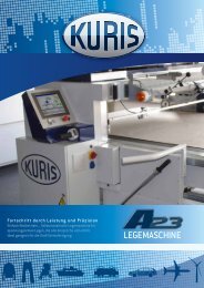 LEGEmASchInE - Kuris Spezialmaschinen GmbH