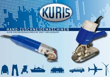haNd-ZuschNeidemaschiNeN - Kuris Spezialmaschinen GmbH