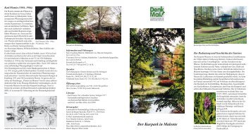 Info-Flyer download - Kurpark Malente