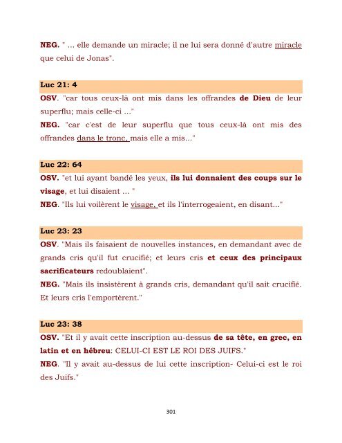 La Bible Authentique, quelle version ?